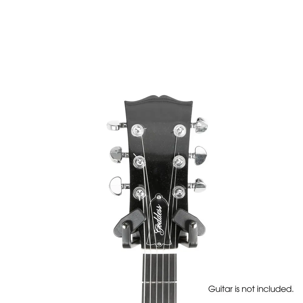 Soporte de Pared para Guitarra o bajo Gravity GS01WMB con cierre automatico