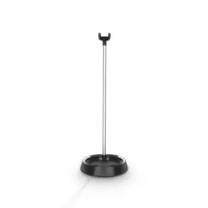 Soporte de Guitarra o bajo universal con Luz Led Gravity GSLS01NHB con cuello y cierre automatico
