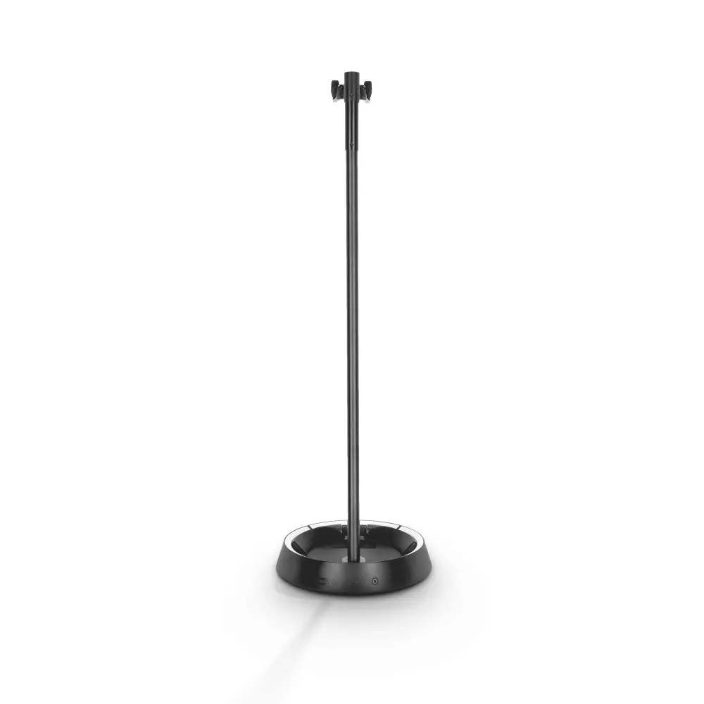 Soporte de Guitarra o bajo universal con Luz Led Gravity GSLS01NHB con cuello y cierre automatico