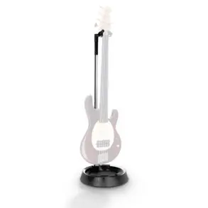 Soporte de Guitarra o bajo universal con Luz Led Gravity GSLS01NHB con cuello y cierre automatico