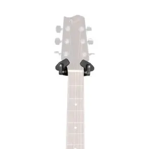 Soporte de Guitarra o bajo universal con Luz Led Gravity GSLS01NHB con cuello y cierre automatico