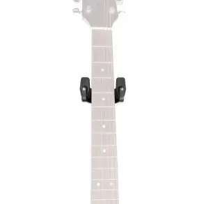 Soporte de Guitarra o bajo universal con Luz Led Gravity GSLS01NHB con cuello y cierre automatico