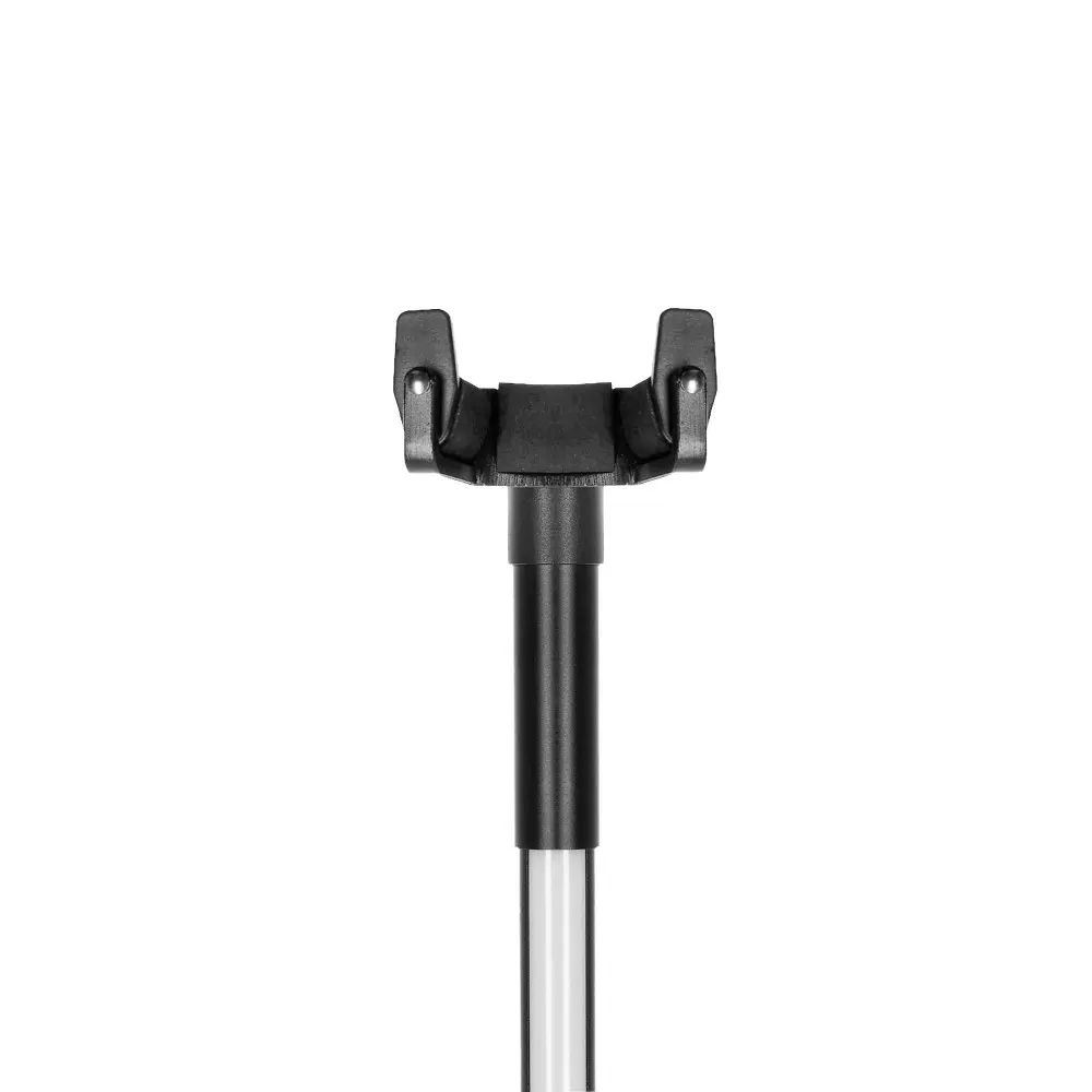 Soporte de Guitarra o bajo universal con Luz Led Gravity GSLS01NHB con cuello y cierre automatico