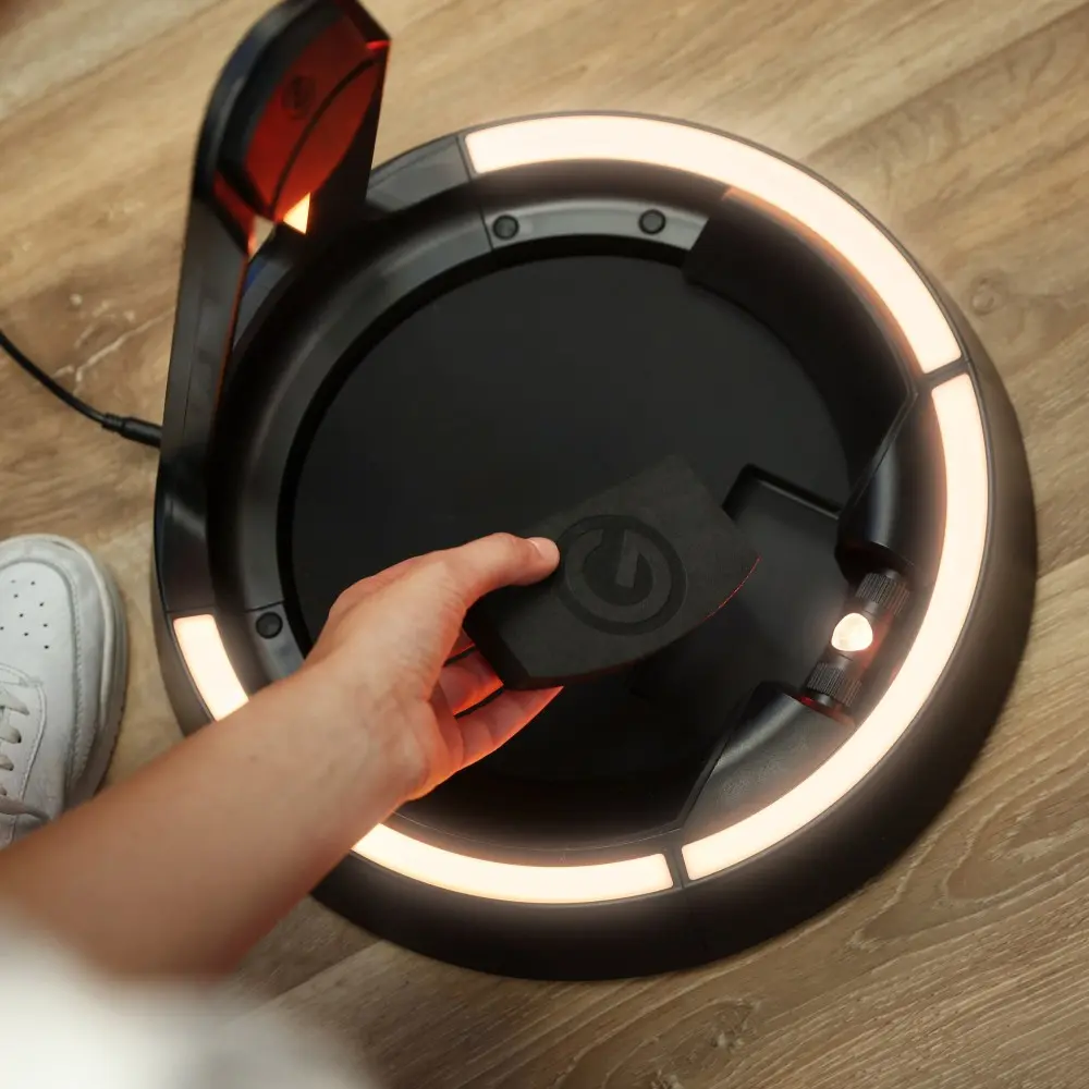 Soporte de Guitarra o bajo universal con Luz Led Gravity GSLSA01B