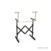 Soporte de Piano o Teclado Plegable Gravity KSAKS01B soporta 50kg