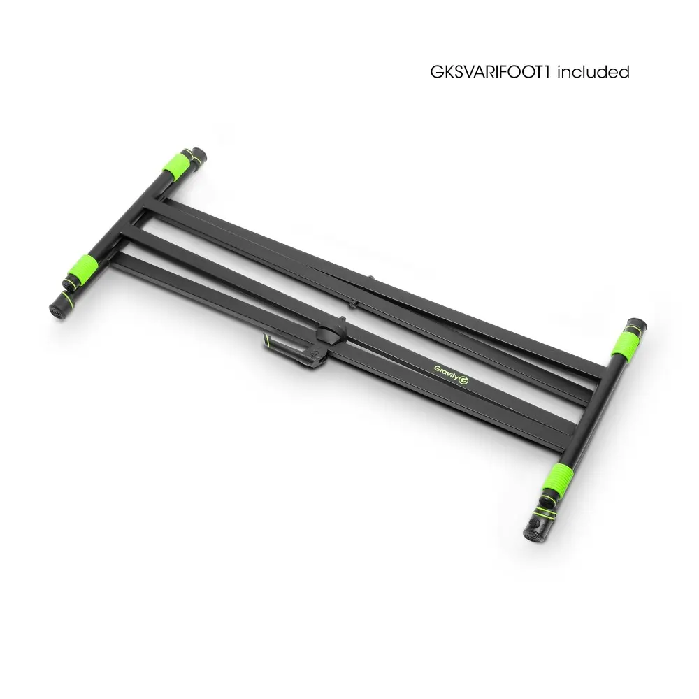 Soporte tijera doblr para piano o teclado Gravity KSX2 soporta 65 kg
