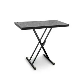 Soporte Tijera Multiproposito mesa de 48x100 cm Gravity KSX2RD ideal DJ mixer teclado