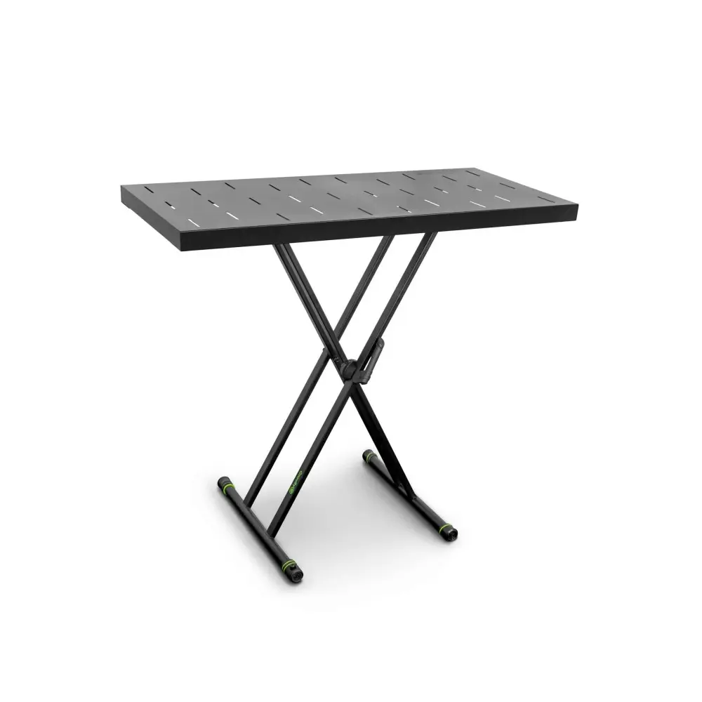 Soporte Tijera Multiproposito mesa de 48x100 cm Gravity KSX2RD ideal DJ mixer teclado