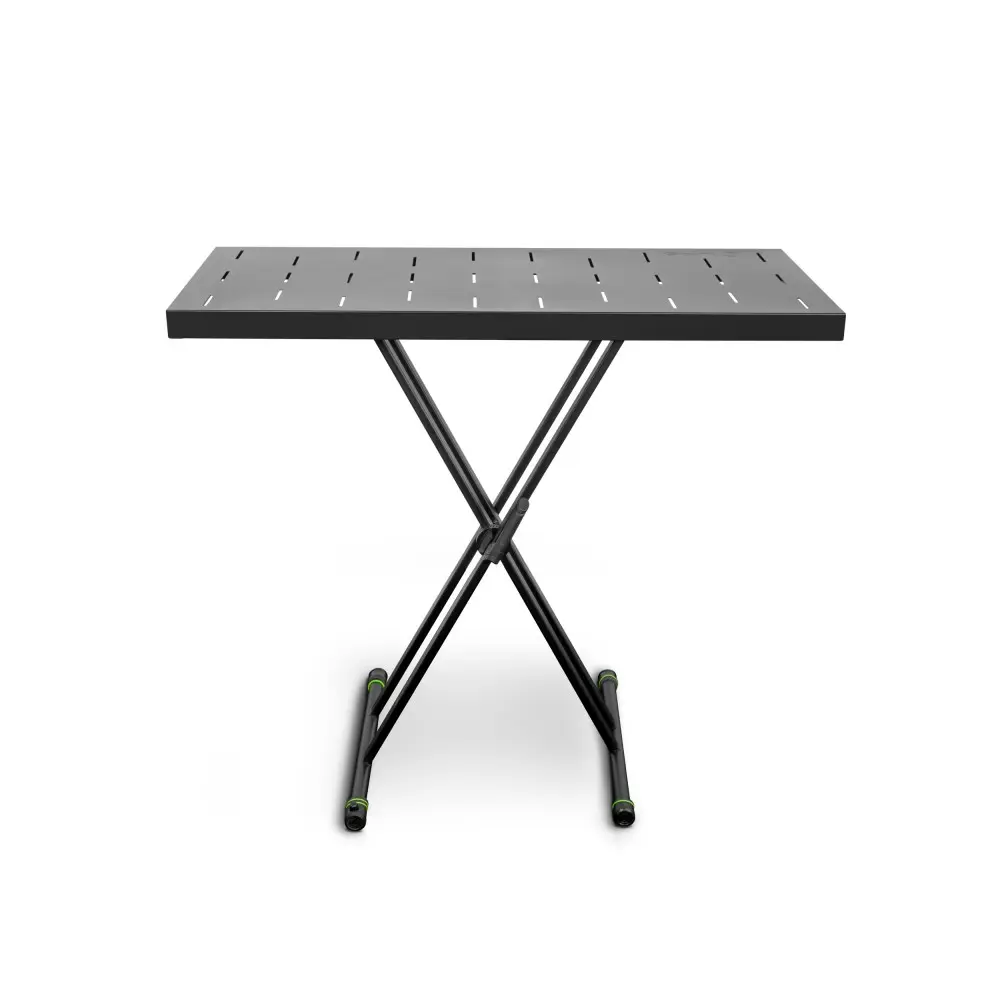 Soporte Tijera Multiproposito mesa de 48x100 cm Gravity KSX2RD ideal DJ mixer teclado