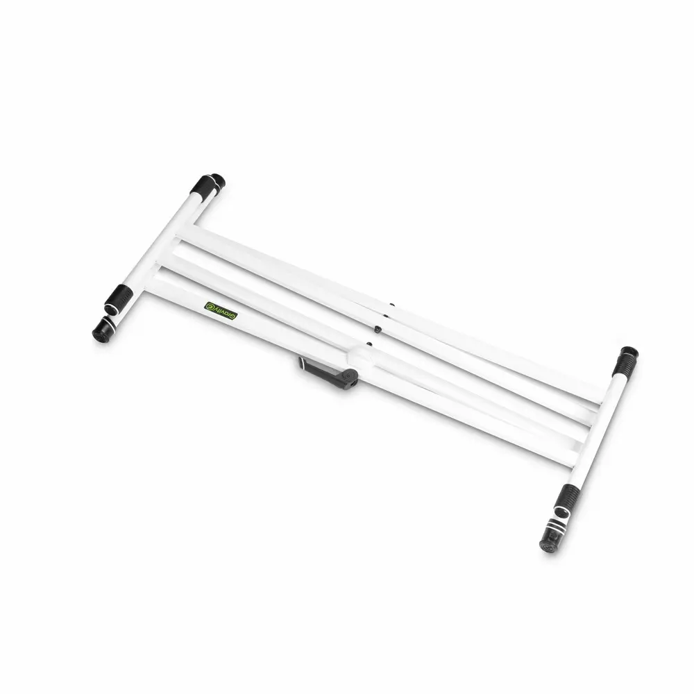 Soporte tijera doblr para piano o teclado Blanco Gravity KSX2W soporta 65 kg