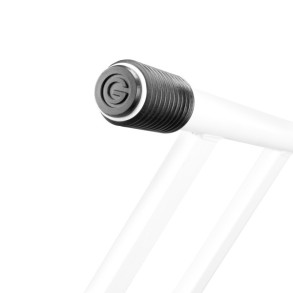 Soporte tijera doble para piano o teclado Blanco Gravity KSX2W soporta 65 kg