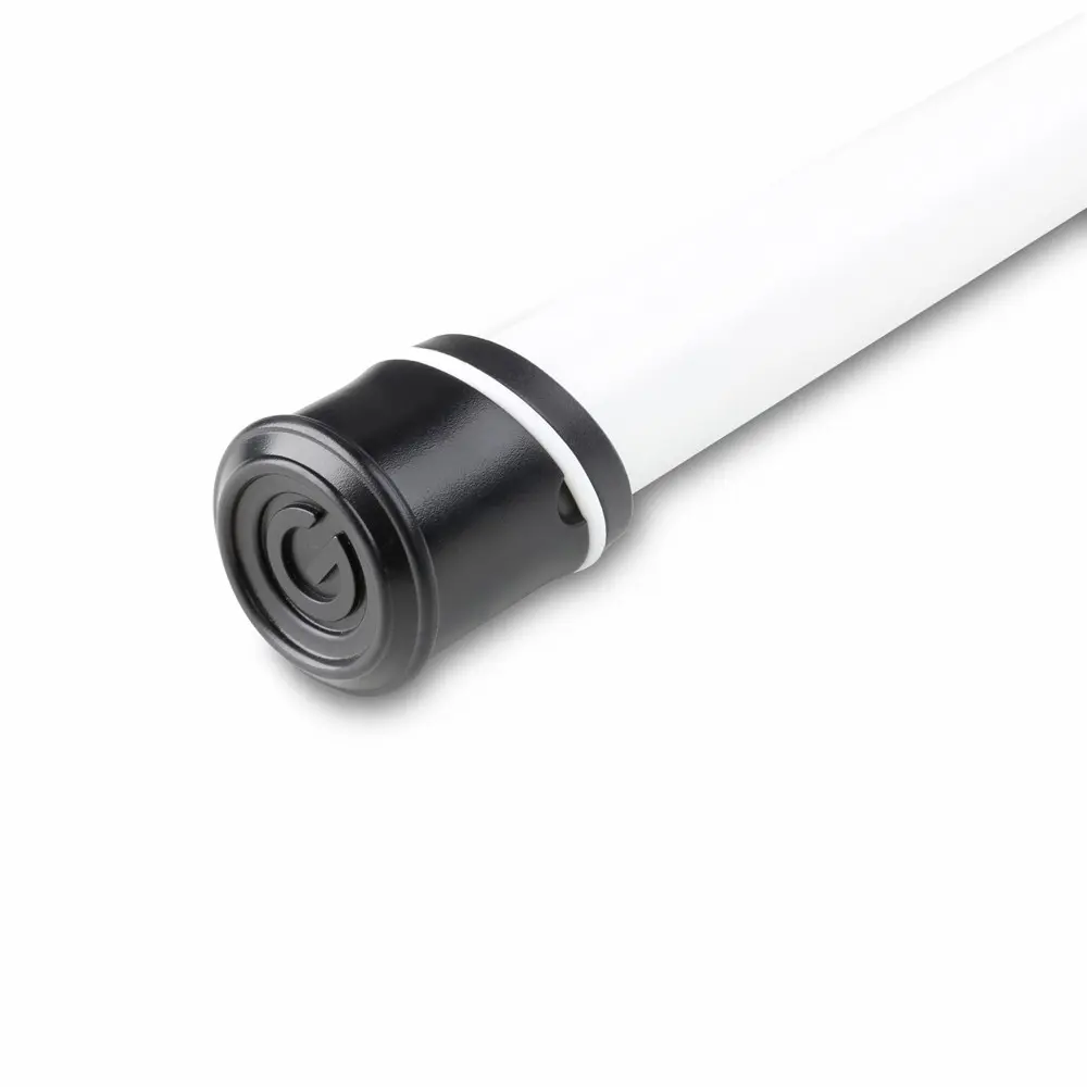 Soporte tijera doble para piano o teclado Blanco Gravity KSX2W soporta 65 kg