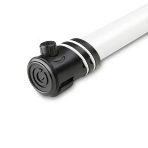 Soporte tijera doble para piano o teclado Blanco Gravity KSX2W soporta 65 kg