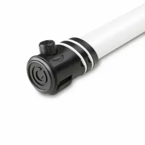 Soporte tijera doble para piano o teclado Blanco Gravity KSX2W soporta 65 kg