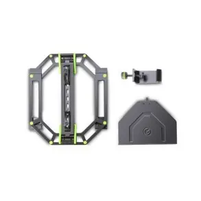 Soporte de Notebook y Controlador DJ Gravity LTS01B plegable con bandeja extra