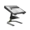 Soporte de Notebook y Controlador DJ Gravity LTS01B plegable con bandeja extra