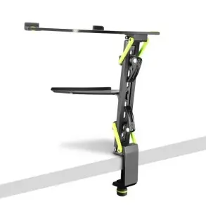Soporte de Notebook y Controlador DJ Gravity LTS01B plegable con bandeja extra
