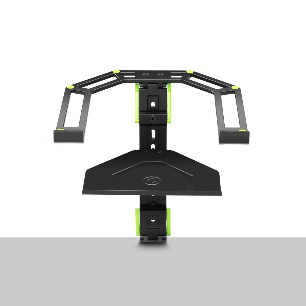 Soporte de Notebook y Controlador DJ Gravity LTS01B plegable con bandeja extra