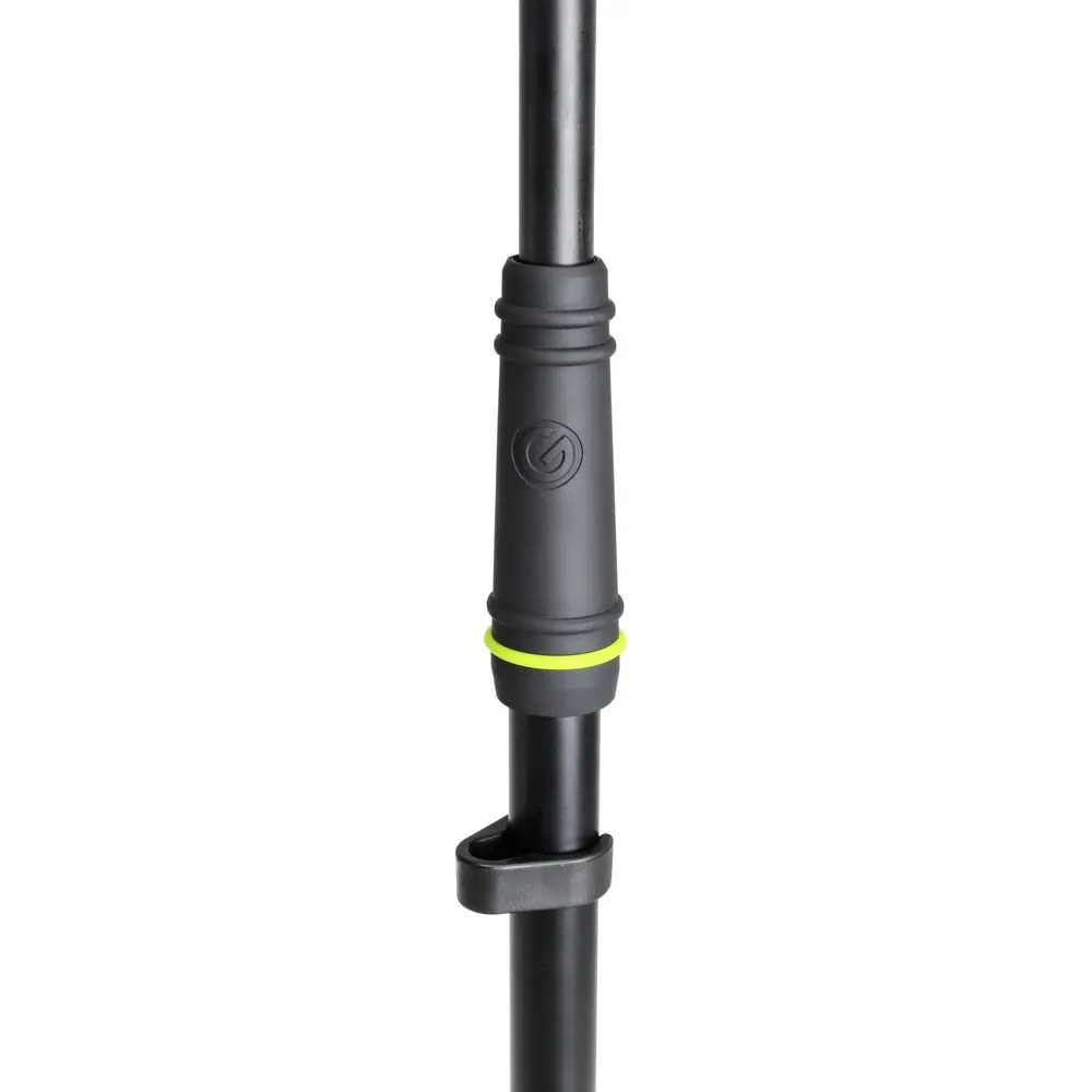 Soporte de Microfono Tipo Boom Corto Gravity MS2222B con base redonda pesada y ajuste telescopico