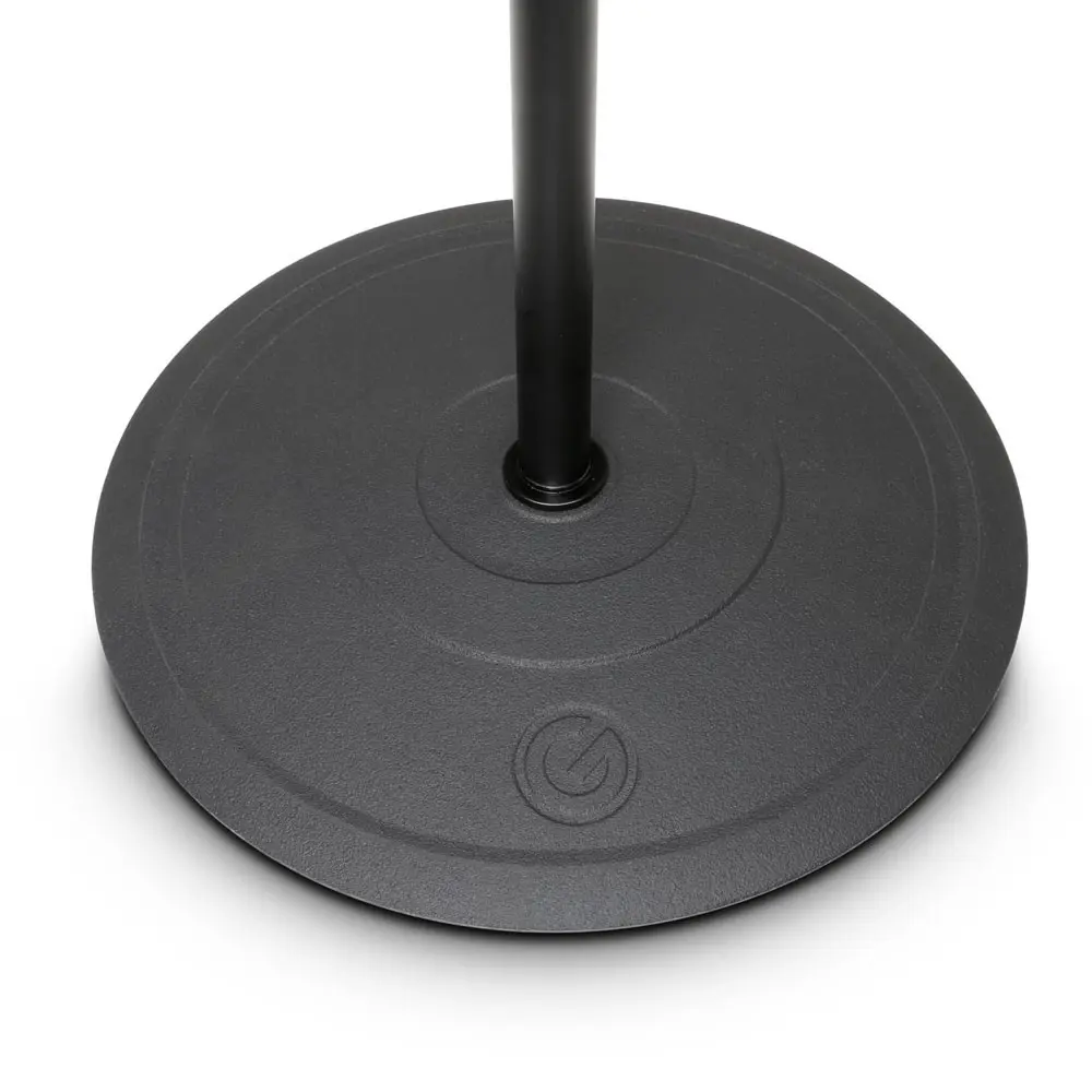 Soporte de Microfono Tipo Boom Corto Gravity MS2222B con base redonda pesada y ajuste telescopico