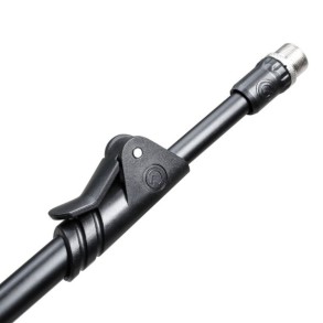 Soporte de Microfono Tipo Boom Corto Gravity MS2222B con base redonda pesada y ajuste telescopico