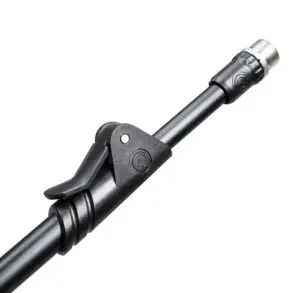 Soporte de Microfono Tipo Boom Corto Gravity MS2222B con base redonda pesada y ajuste telescopico