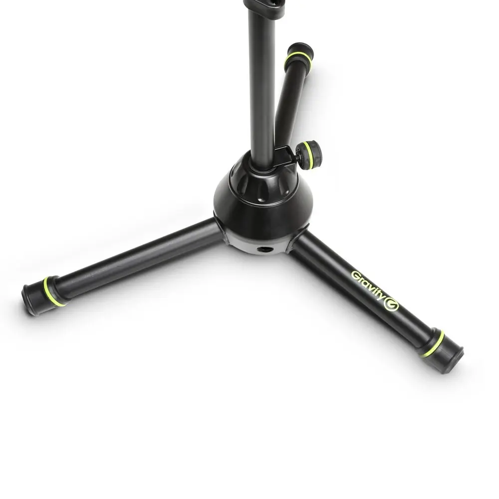 Soporte de Microfono Tipo Boom extra Corto Gravity MS3122HDB con ajuste telescopico