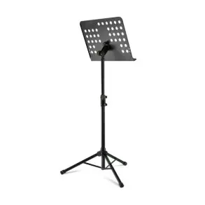 Atril De Director de 3 Tramos Plegable Gravity NS411 Negro