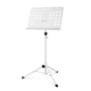 Atril De Director de 3 Tramos Plegable Gravity NS411W Blanco