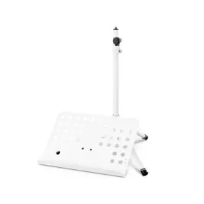 Atril De Director de 3 Tramos Plegable Gravity NS411W Blanco