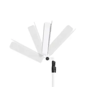 Atril De Partituras de 3 Tramos Plegable con Funda Gravity NS441W Blanco