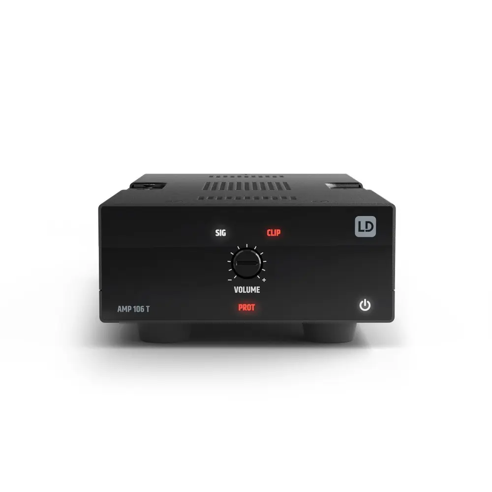 Miniamplificador Instalación 60 W 4 ohmios LD Systems AMP106T