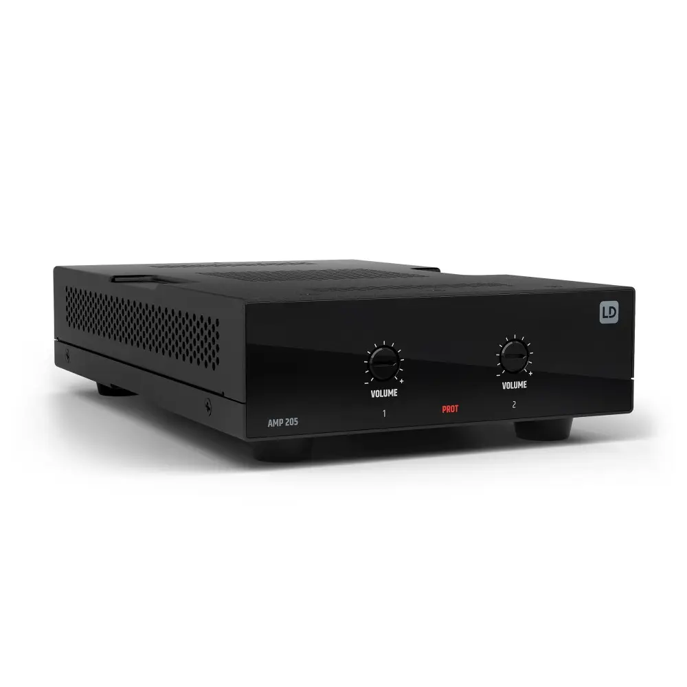 Miniamplificador Instalación 2x50 W 4 Ohms LD Systems AMP205