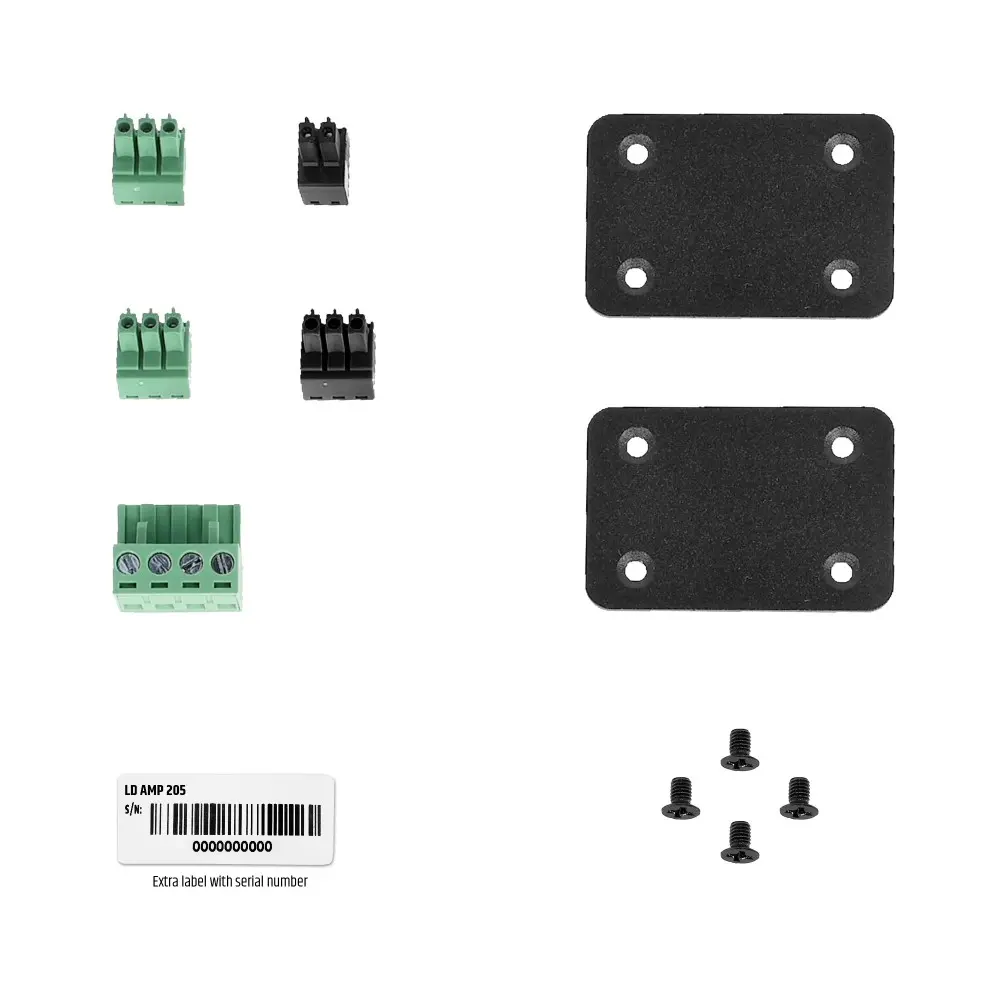 Miniamplificador Instalación 2x50 W 4 Ohms LD Systems AMP205