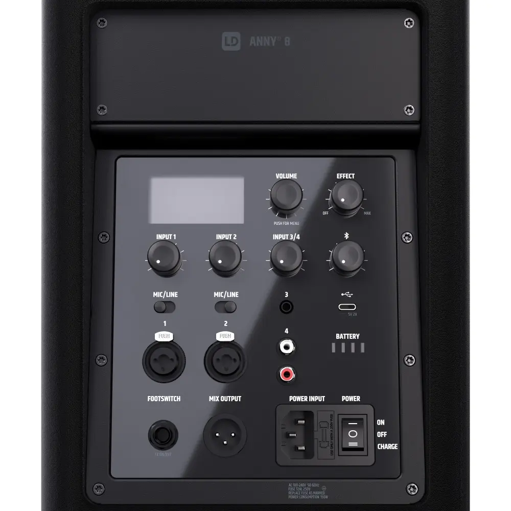 Sistema PA Portatil de 8" LD Systems ANNY8