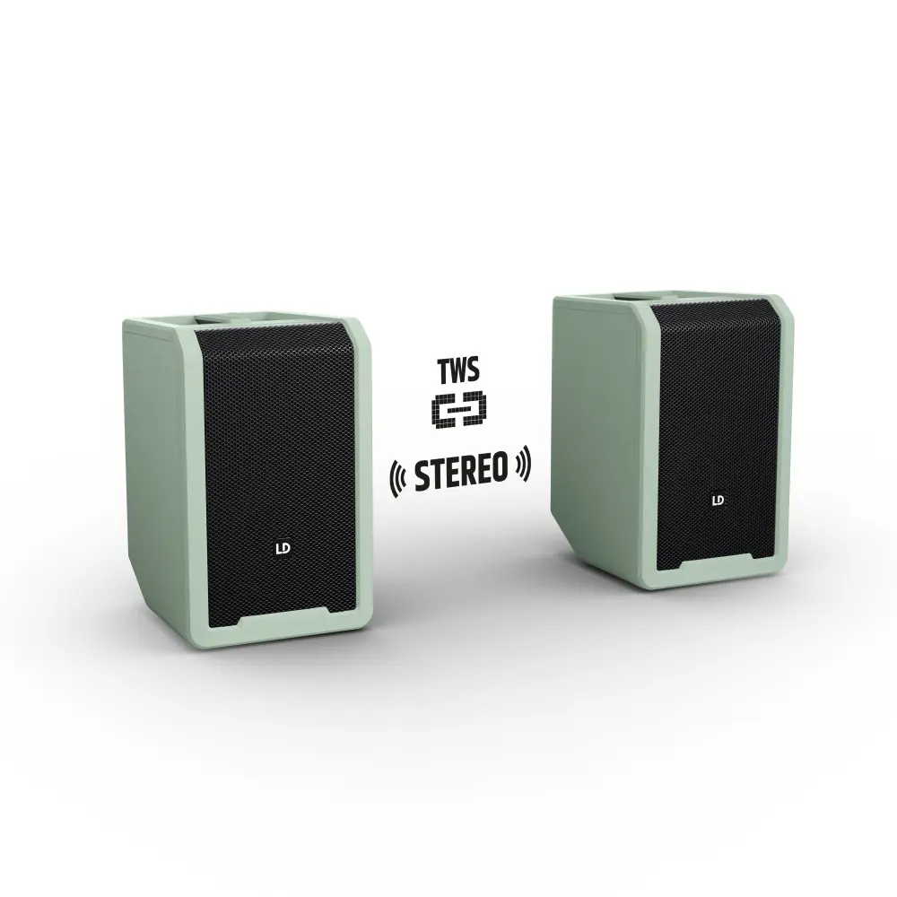 Sistema PA Portatil de 8" Verde LD Systems ANNY8GN