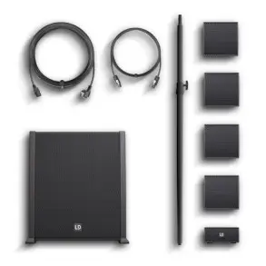 Sistema PA de 460W de 4" LD Systems CURV500ES