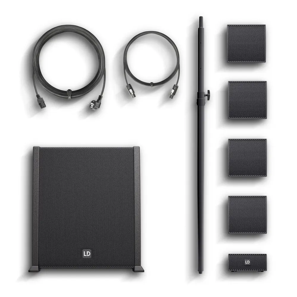 Sistema PA de 460W de 4" LD Systems CURV500ES