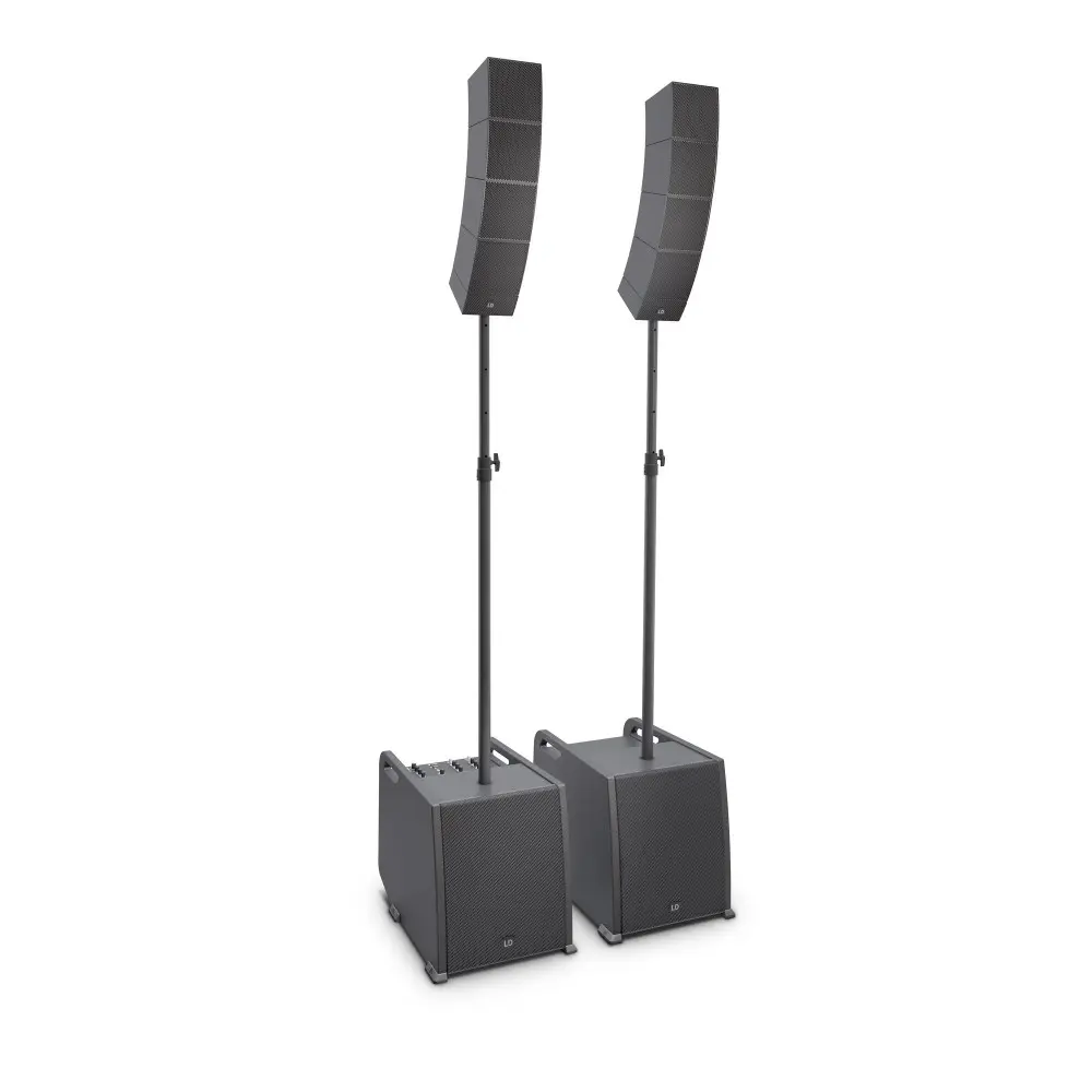 Sistema PA de 920W de 4" LD Systems CURV500PS