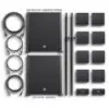 Sistema PA de 920W de 4" LD Systems CURV500PS