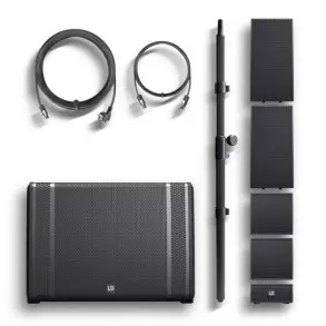 Sistema PA 1000W de 1x4" LD Systems CURV500TS