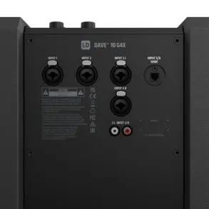 Sistema PA 2.1 de 340W 2x4" LD Systems DAVE10G4X
