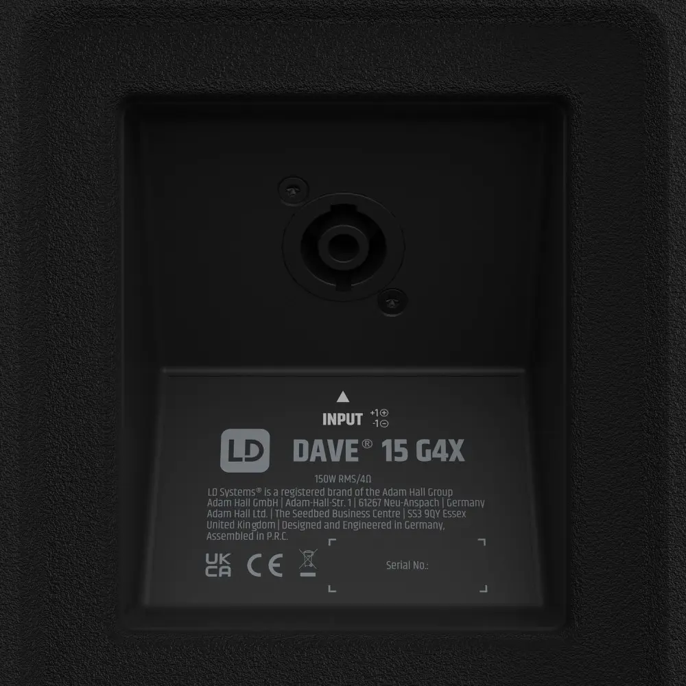 Sistema PA 2.1 de 340W 2x8" LD Systems DAVE15G4X