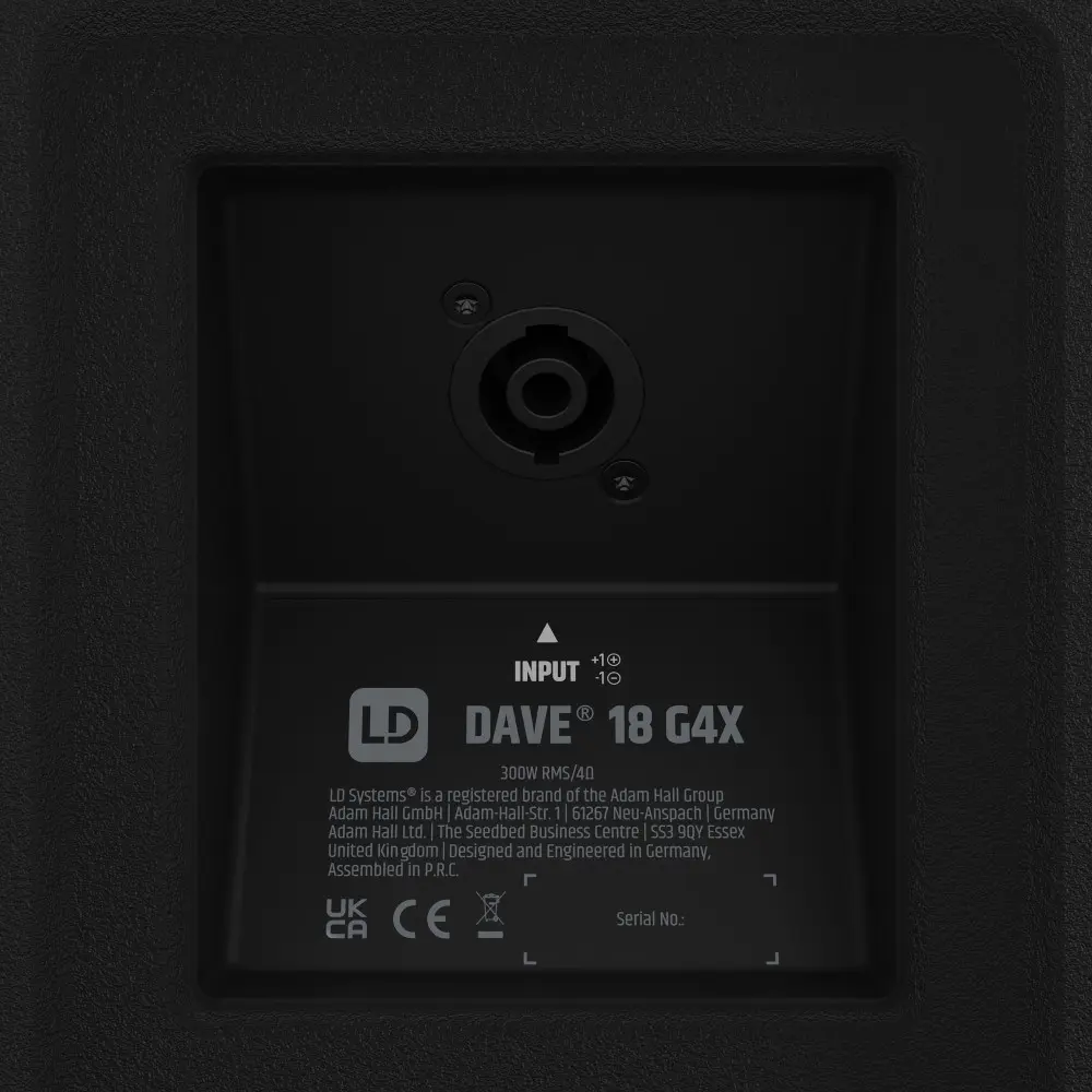 Sistema PA 2.1 2x18" de 2000W LD Systems DAVE18G4X