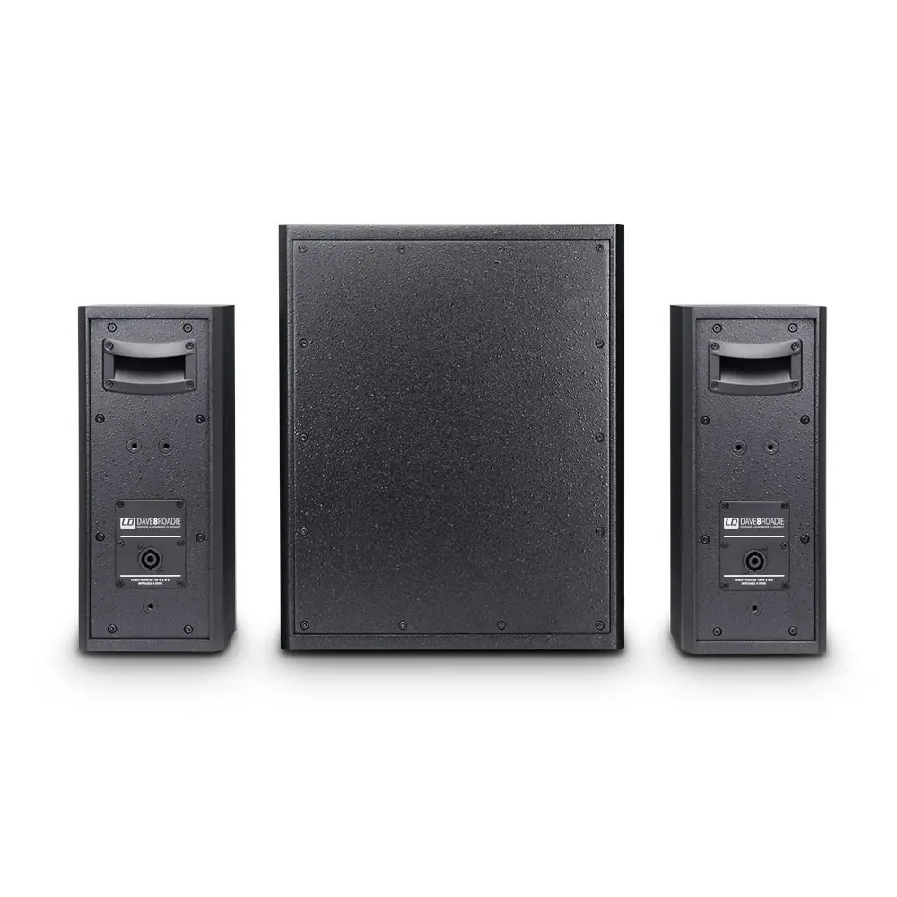 Sistema PA 2.1 de 2x4" 350W LD Systems DAVE8ROADIE