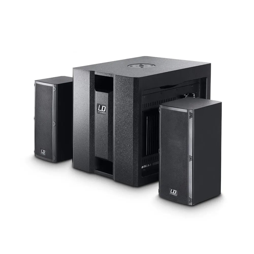 Sistema PA 2.1 de 2x4" 350W LD Systems DAVE8ROADIE