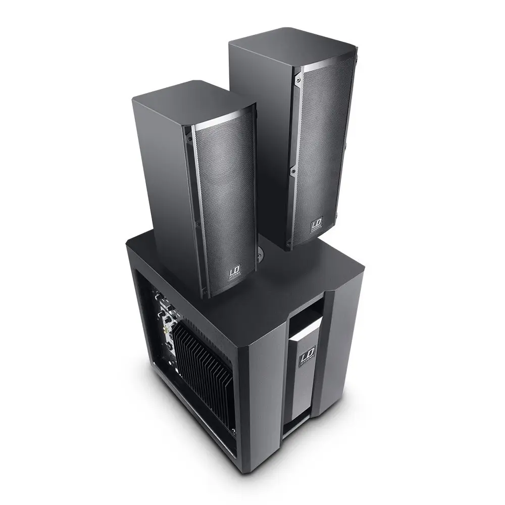 Sistema PA 2.1 de 2x4" 350W LD Systems DAVE8ROADIE