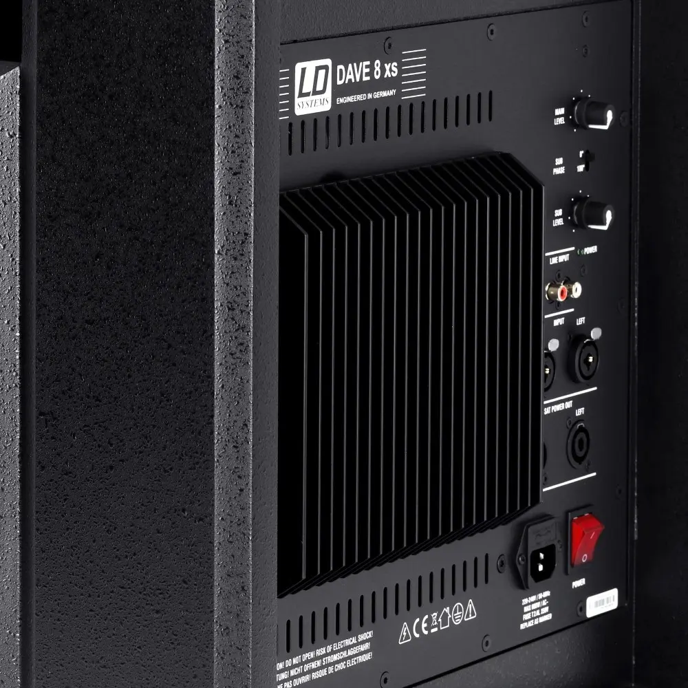 Sistema PA 2.1 de 2x4" 350W LD Systems DAVE8XS