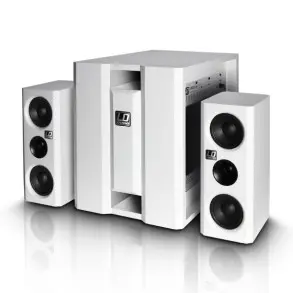 Sistema PA 2.1 de 2x4" 350W LD Systems DAVE8XSW