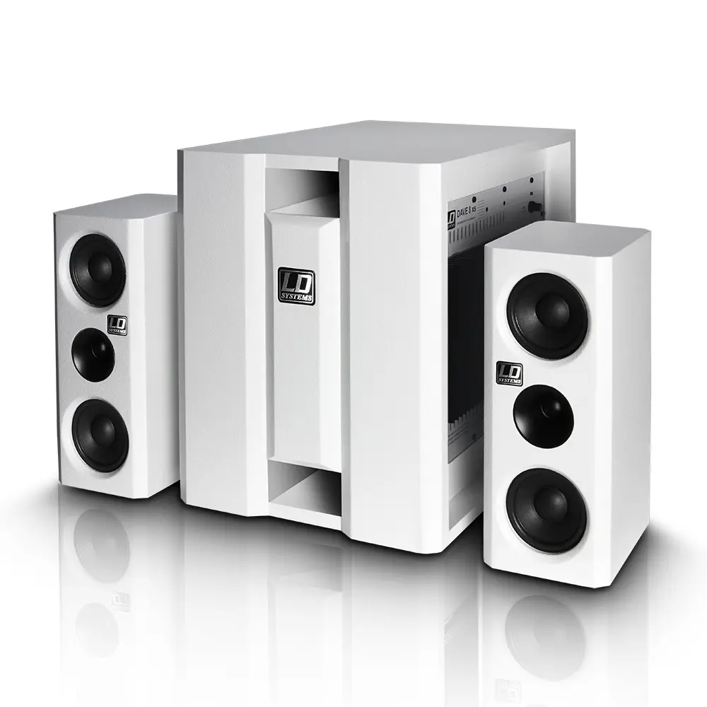 Sistema PA 2.1 de 2x4" 350W LD Systems DAVE8XSW